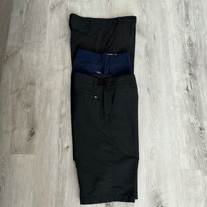 Large boys golf shorts lot of 3 (size14-16)